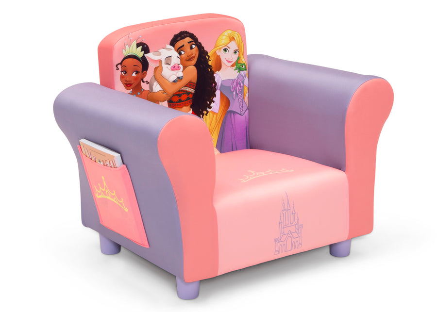Disney Princess (1038) 3-Princess Upholstered Chair