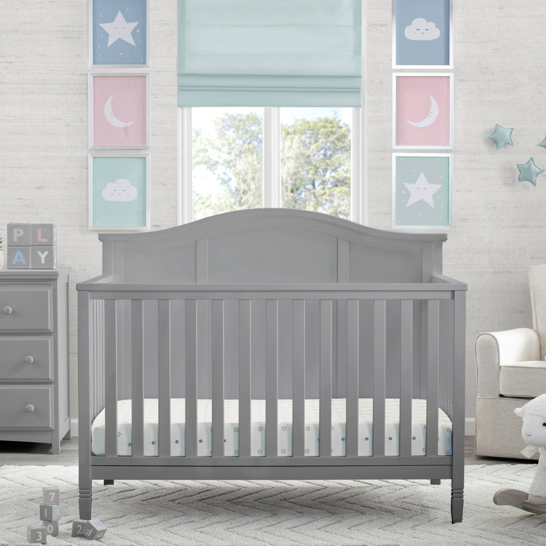 Madrid 5-in-1 Convertible Crib