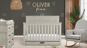 Caden 6-in-1 Rustic Mist Crib with Trundle Drawer 4