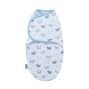 Boy (5003) 6-Little Lambs Adjustable Swaddle Wrap - Size Extra Small, Fits Babies 0-3 Months/4-7 lbs.