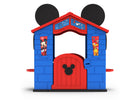 Mickey Hot Dog (1054) 3-Mickey Mouse Plastic Indoor/Outdoor Playhouse with Easy Assembly