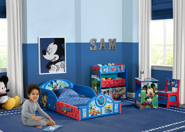 Mickey Mouse 4-Piece Room-in-a-Box Bedroom Set - Includes