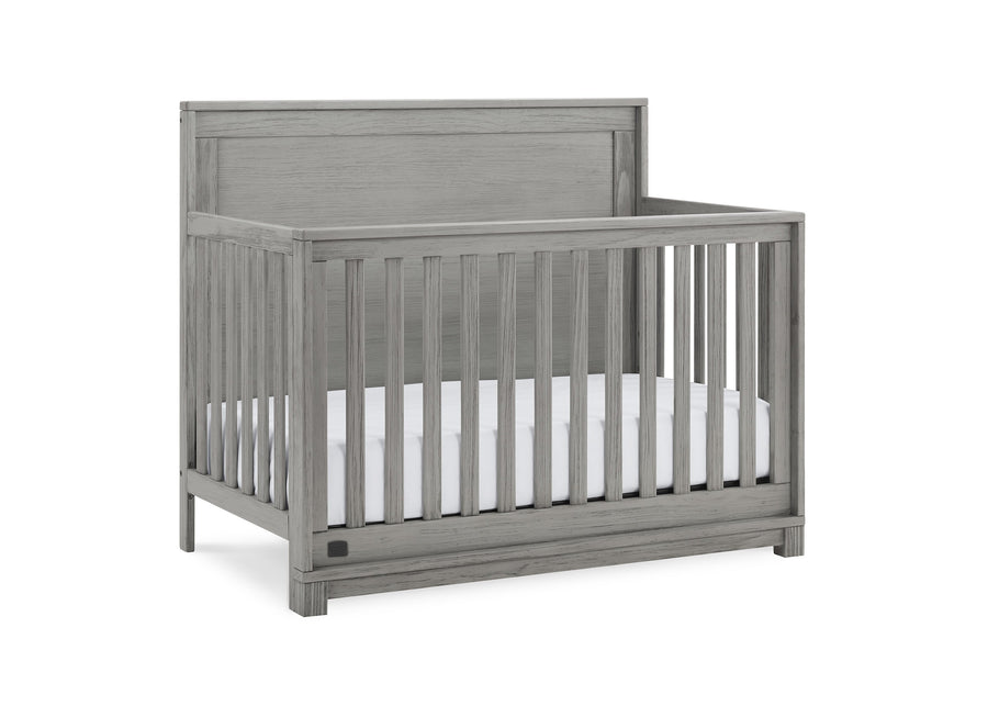Rustic Ash (1376) 11-Willow 6-in-1 Convertible Crib