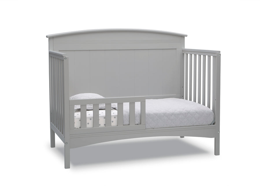 Grey (026) 4-Archer Deluxe 6-in-1 Convertible Crib