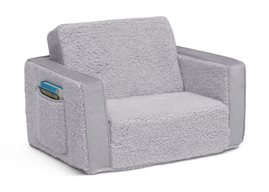 Grey Sherpa with Grey Suede (5048)