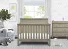 Textured Limestone (1340) 1-Middleton 4-in-1 Convertible Baby Crib