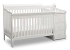 Bianca White (130) 15-Princeton Junction Convertible Crib and Changer