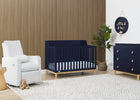 Navy with Natural (1481) 1-babyGap Oxford 6-in-1 Convertible Crib