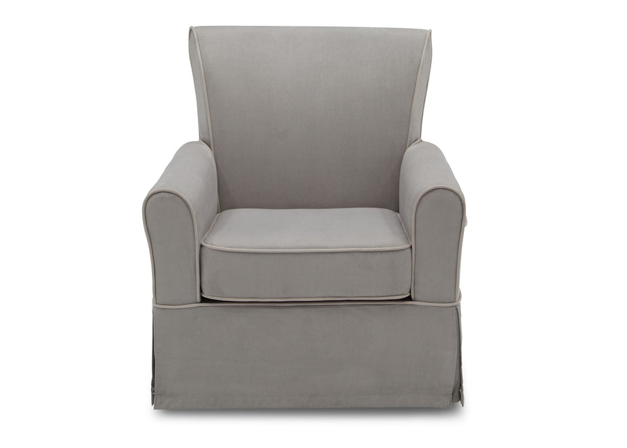 Dove Grey with Soft Grey (036) 3-Benbridge Upholstered Glider
