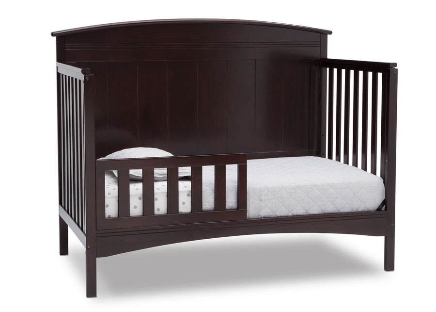Dark Chocolate (207) 12-Archer Deluxe 6-in-1 Convertible Crib