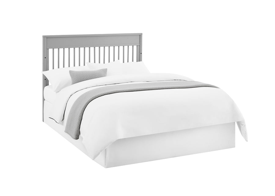 Grey (026) 14-Remy 6-in-1 Convertible Crib