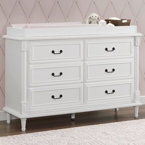 white childs dresser Soho 3 Drawer Dresser, White/Natural | Nursery Dressers The FITUEYES White Dresser for Bedroom is a versatile and stylish storage solution for any living space Nursery Changing Tables & Dressers