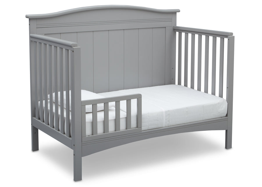 Grey (026) 15-Bennett 4-in-1 Convertible Crib