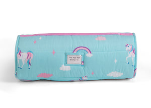 Personalized Toddler Nap Mat - Custom Name Kids Sleeping Mat With Pillow & Blanket For Preschool