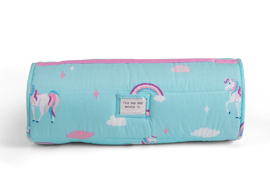 Unicorn (3011) 5-Personalized Nap Mat with Included Pillow and Blanket for Toddlers & Kids