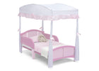 White (100) 12-Toddler Bed Canopy