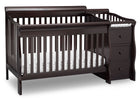Dark Chocolate (207) 9-Princeton Junction Convertible Crib and Changer