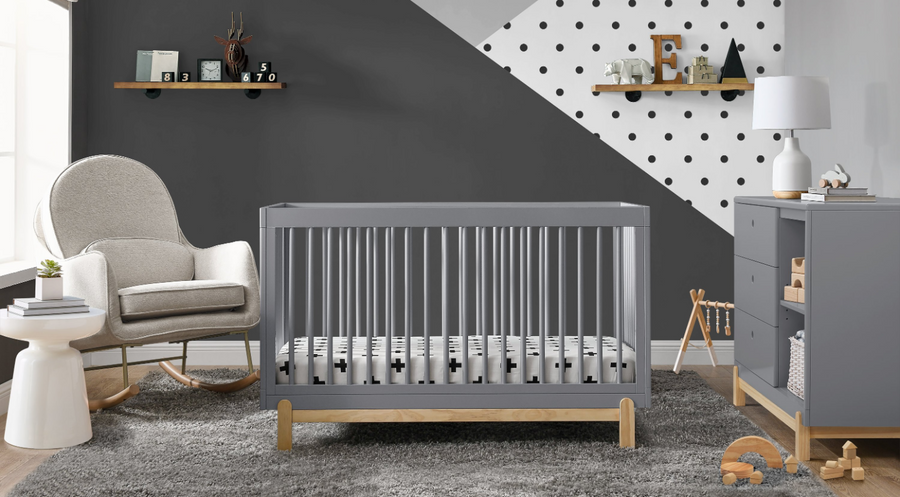 Poppy 4-in-1 Grey Nursery Set 1-Poppy Collection