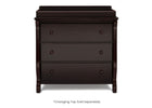 Dark Chocolate (207) 13-Universal 3 Drawer Dresser