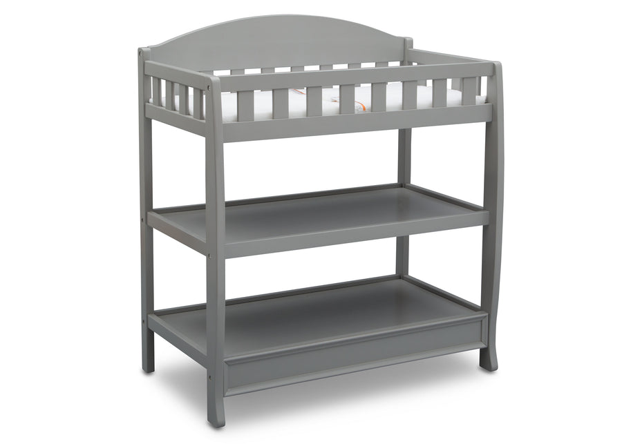 Grey (026) 4-Wilmington Changing Table with Pad