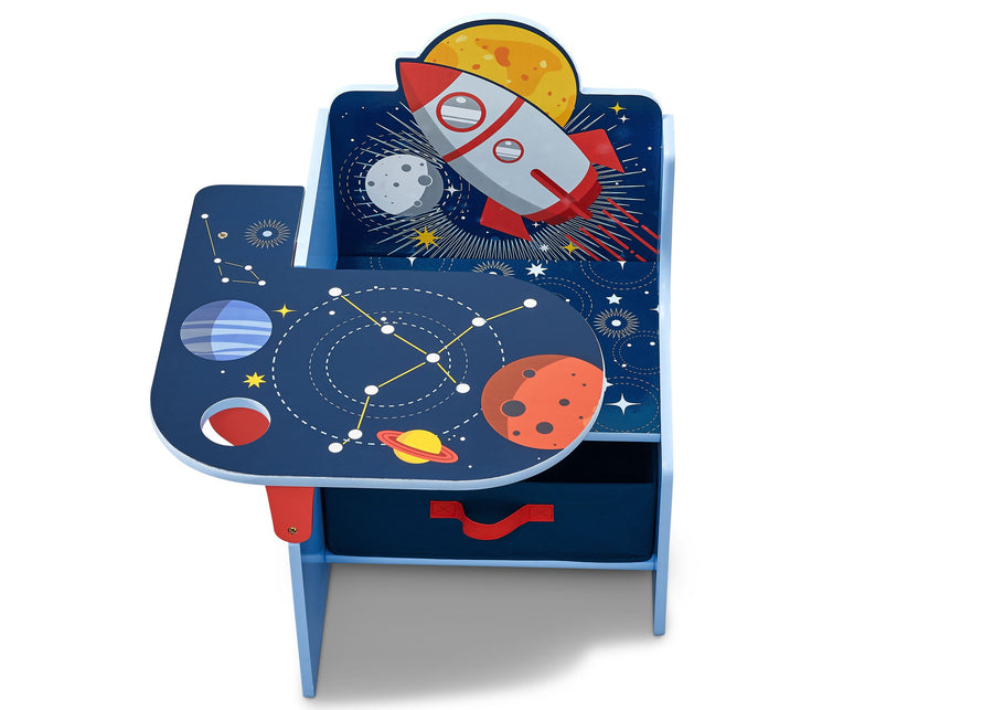 Space Adventures (1223) 4-Space Adventures Chair Desk with Storage Bin