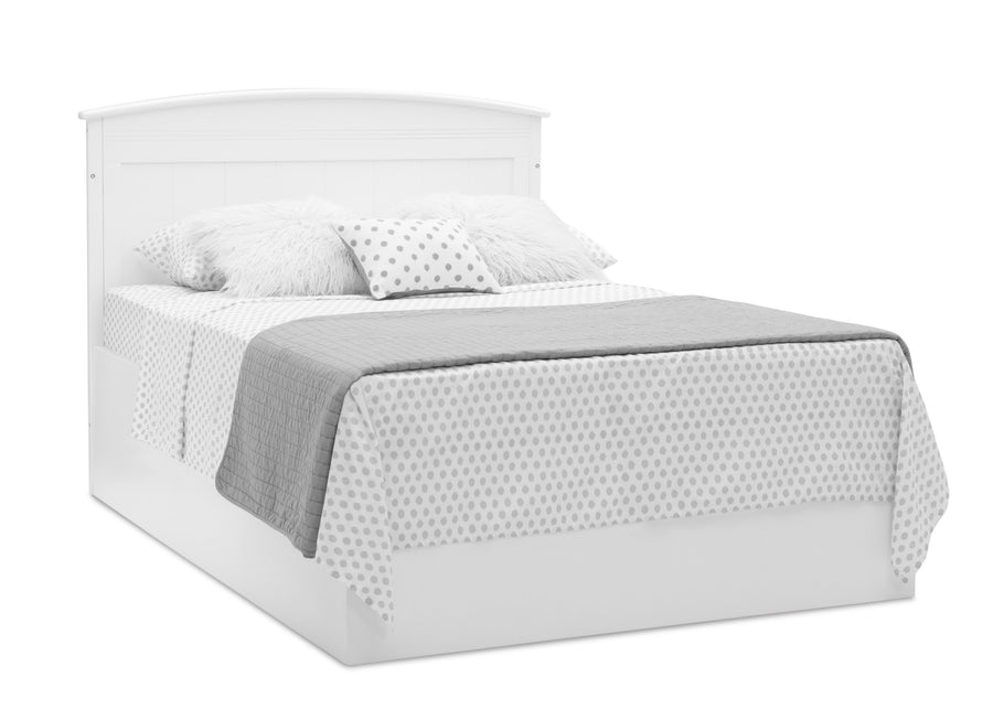 Bianca White (130) 8-Archer 4-in-1 Convertible Crib