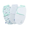Unisex (5005) 4-Little Lambs Adjustable Swaddle Wrap - Size Large, Fits Babies 3-6 Months/14-18 lbs., 3-Pack