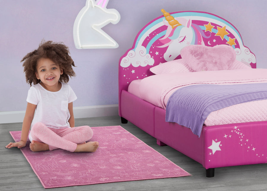 Unicorn (3011) 1-Unicorn Rectangle Area Rug for Kids, 39-Inch x 59-Inch