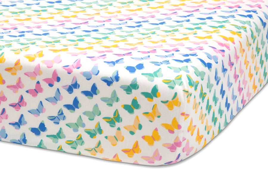 Butterflies (3003) 4-Butterflies 3-Piece Twin Sheet Set