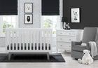 Aster 3-in-1 Convertible Crib Bianca White with Grey (166) 2-Aster 3-in-1 Convertible Crib