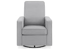 Light Grey (1458) 15-Skye Nursery Glider Swivel Chair with LiveSmart Fabric
