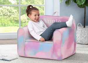 delta children cozee chair Personalized Tie-Dye Cozee Chair