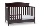 Dark Chocolate (207) 3-Emery Deluxe 6-in-1 Convertible Crib