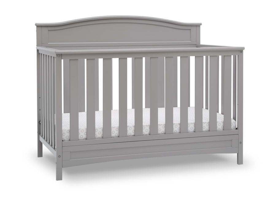 Grey (026) 18-Emery Deluxe 6-in-1 Convertible Crib