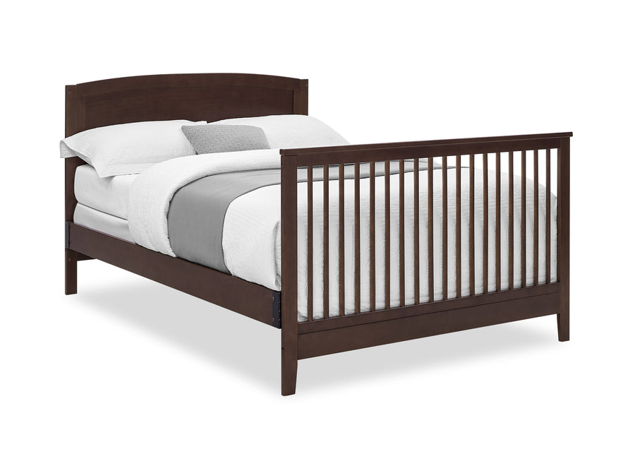 Walnut Espresso (1324) 7-Campbell 6-in-1 Convertible Crib