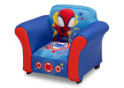 Spider-Man (1163) 4-Spidey and His Amazing Friends Upholstered Chair with Sculpted Plastic Frame