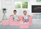 Pink (5059) 5-Serta Perfect Sleeper Convertible Sofa and Play Set