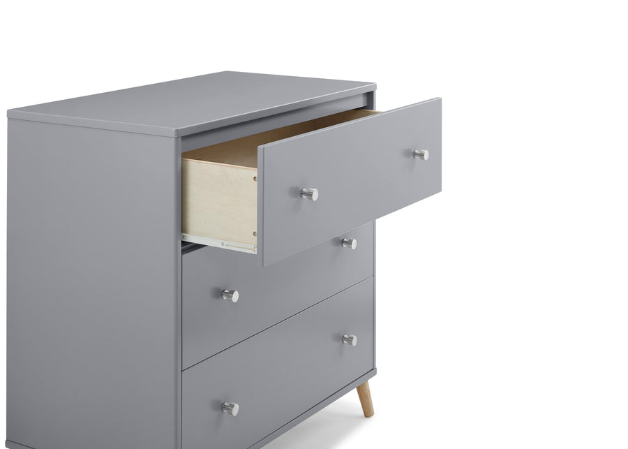 Grey with Natural (1359) 4-Jordan 3 Drawer Dresser