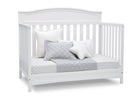 Bianca White (130) 12-Emery Deluxe 6-in-1 Convertible Crib