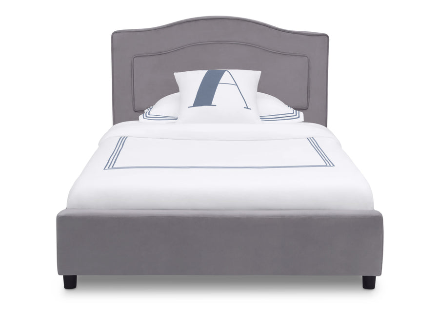 Grey (2094) 4-Upholstered Twin Bed