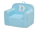 D 16-Personalized Monogram Light Blue Cozee Chair