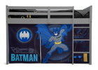 DCB: Batman (1200) 3-Batman Loft Bed Tent - Curtain Set for Twin Loft Bed (Bed Sold Separately)