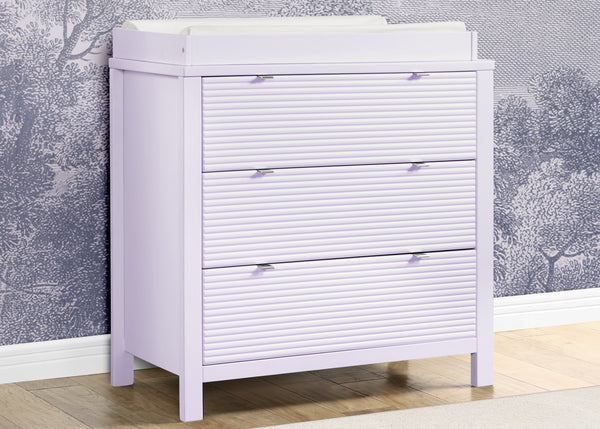 Cassie 3 Drawer Dresser with Changing Top
