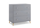 Grey with Natural (1359) 7-Jordan 3 Drawer Dresser