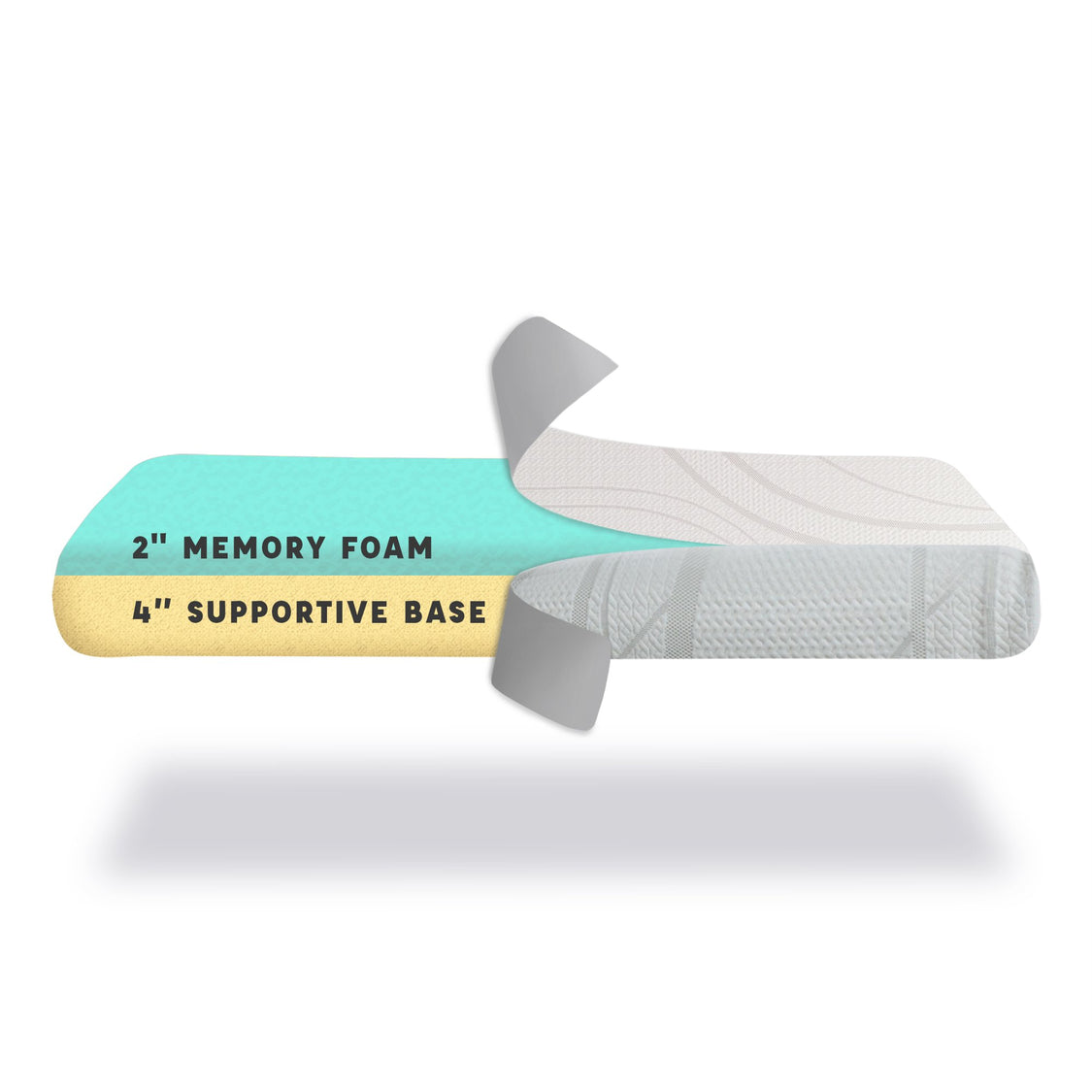 BeautySleep KIDS Rockport 6-inch Twin Memory Foam Mattress (T60200-1000)