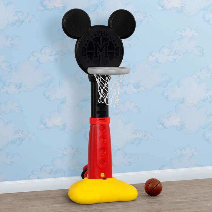 Mickey Hot Dog (1054) 1-Mickey Mouse Plastic Basketball Set