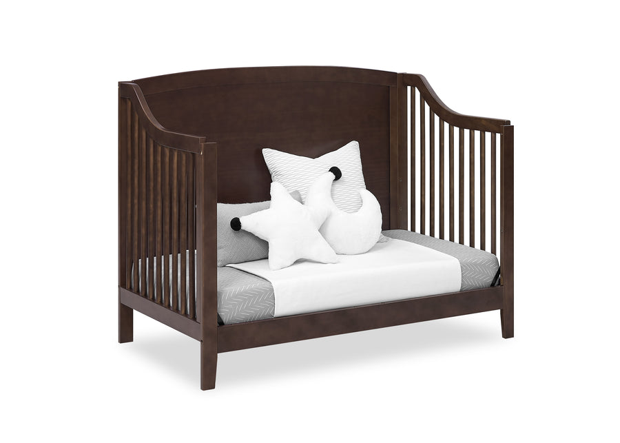Walnut Espresso (1324) 5-Campbell 6-in-1 Convertible Crib