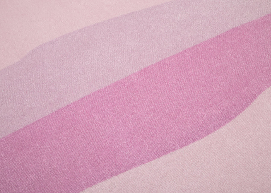 Pink Ombre (3026) 3-Pink Ombre Rectangle Area Rug for Kids, 53-Inch x 59-Inch