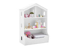 Bianca White (130) 7-Playhouse Bookcase with Toy Storage