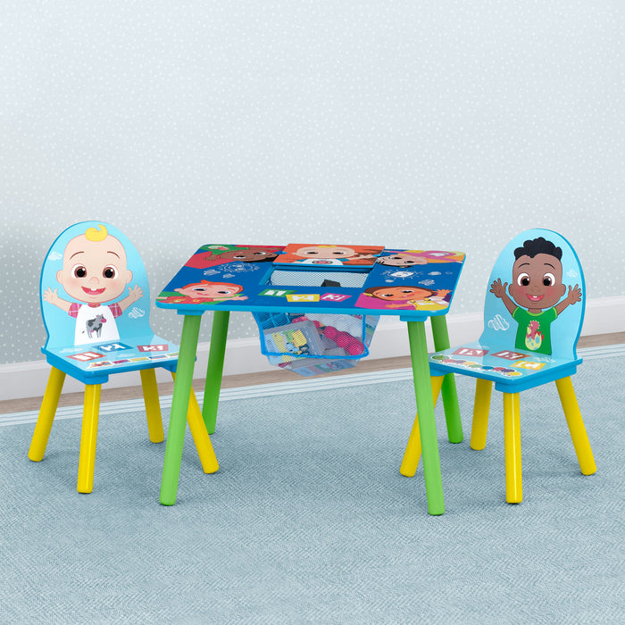 CoComelon (1224) 1-CoComelon Table and Chair Set